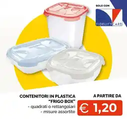 Mercatò Big Contenitori in plastica Frigo Box offerta