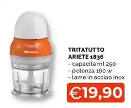 Mercatò Big Tritatutto Ariete offerta