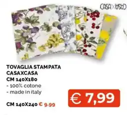 Mercatò Big Tovaglia stampata Casaxcasa offerta