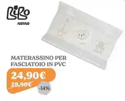Iperbimbo Liro nanna materassino per fasciatoio in pvc offerta