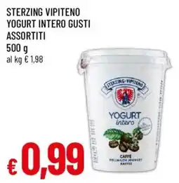 Famila Sterzing Vipiteno yogurt intero gusti assortiti offerta