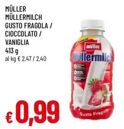 Famila Müller MüllerMilch Gusto Fragola offerta