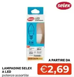 Mercatò Lampadine Selex a LED offerta