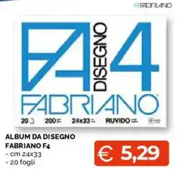 Mercatò Extra Album da disegno Fabriano F4 offerta