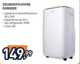 Unieuro Deumidificatore Dem202e offerta