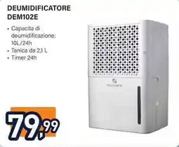 Unieuro Deumidificatore Dem102e offerta