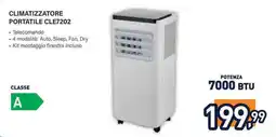 Unieuro Climatizzatore portatile CLE7202 offerta