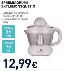 Unieuro Spremiagrumi Extlemonsqu391g offerta