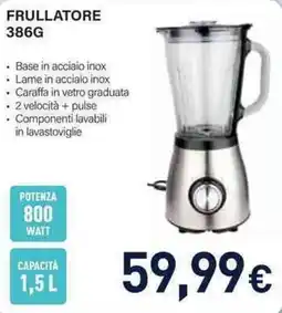 Unieuro Frullatore 386G offerta