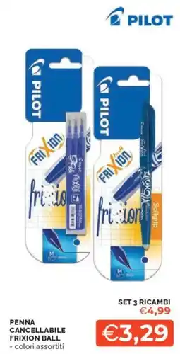 Mercatò Penna cancellabile Frixion Ball Pilot offerta