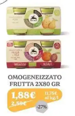 Iperbimbo Omogeneizzato frutta offerta