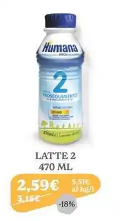 Iperbimbo Latte 2 Humana offerta