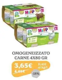Iperbimbo HiPP Omogeneizzato Carne offerta