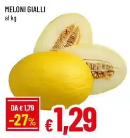 Famila Meloni gialli offerta