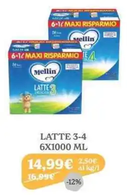 Iperbimbo Mellin Latte 3-4 offerta