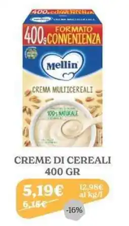 Iperbimbo Mellin crema multicereali offerta