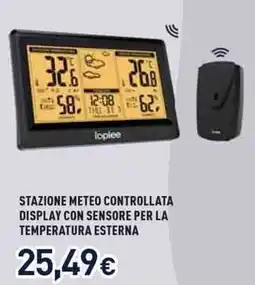 Unieuro Stazione meteo controllata toplee offerta