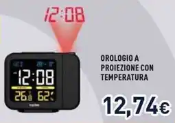 Unieuro Orologio a proiezione con temperatura offerta