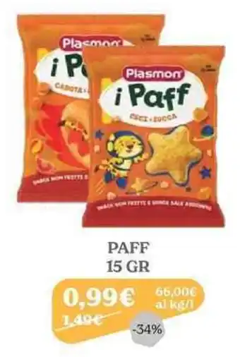 Plasmon i Paff Ceci + Zucca