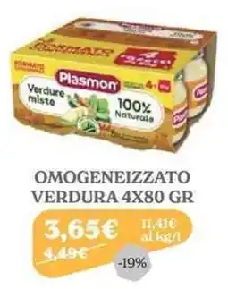 Iperbimbo Plasmon Verdure miste offerta