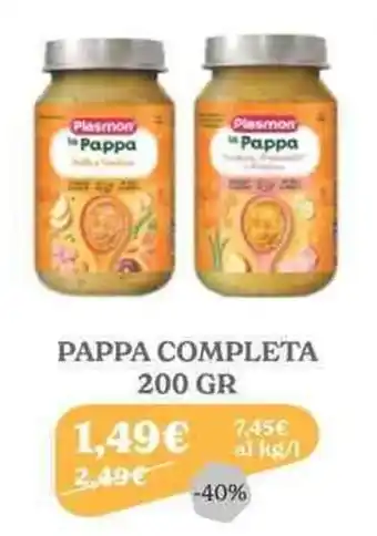 Iperbimbo Plasmon la Pappa offerta