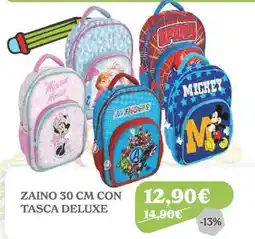 Iperbimbo Zaino 30 cm con tasca deluxe offerta