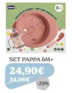 Iperbimbo Set prima pappa - Let's get started set chicca offerta