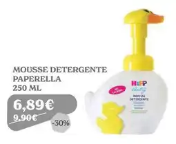 Iperbimbo Mousse detergente Paperella offerta