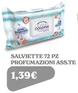 Iperbimbo Salviette Derma Cotone Baby offerta