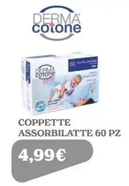 Iperbimbo Coppette assorbilatte Derma cotone offerta