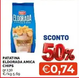 Mercatò Patatina Eldorada Amica Chips offerta