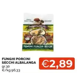 Mercatò Funghi porcini secchi albalanga offerta