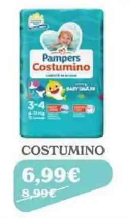 Iperbimbo Pampers Costumino offerta