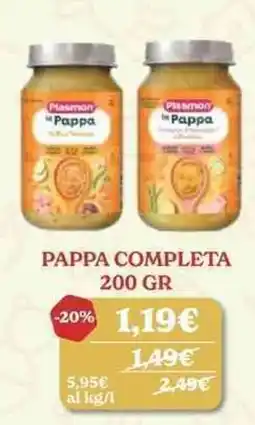 Iperbimbo Pappa completa Passimon offerta