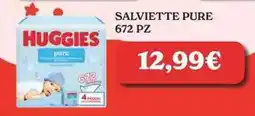 Iperbimbo Salviette pure Huggies offerta