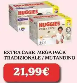 Iperbimbo Huggies extra care offerta
