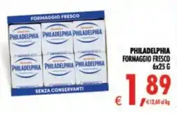 Deco Supermercati Philadelphia formaggio fresco offerta