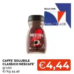 Mercatò Caffè solubile classico Nescafé offerta