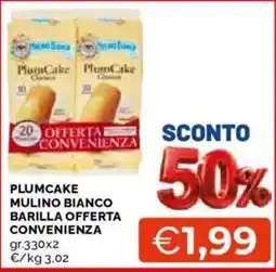 Mercatò Plumcake Mulino Bianco offerta