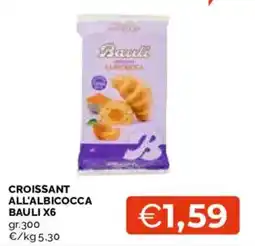 Mercatò Croissant all'albicocca Bauli offerta