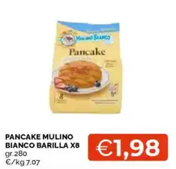 Mercatò Pancake Mulino Bianco Barilla offerta
