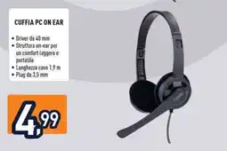 Unieuro Cuffia PC on ear offerta