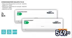 Unieuro Condizionatore dualsplit 9+12 offerta