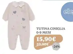Iperbimbo Tutina ciniglia Elle offerta