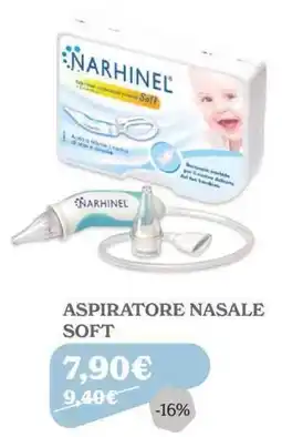 Iperbimbo Aspiratore nasale soft Narhinel offerta