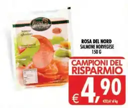 Deco Supermercati Rosa del Nord Salmone Norvegese offerta