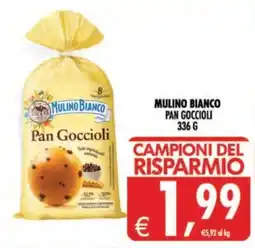 Deco Supermercati Mulino Bianco Pan Goccioli offerta