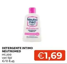 Mercatò Detergente intimo Neutromed offerta