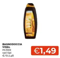 Mercatò Bagnodoccia Vidal offerta