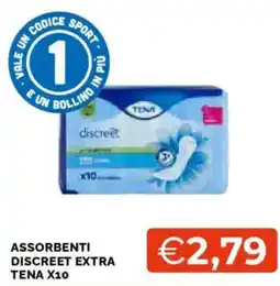 Mercatò Assorbenti discreet extra Tena offerta